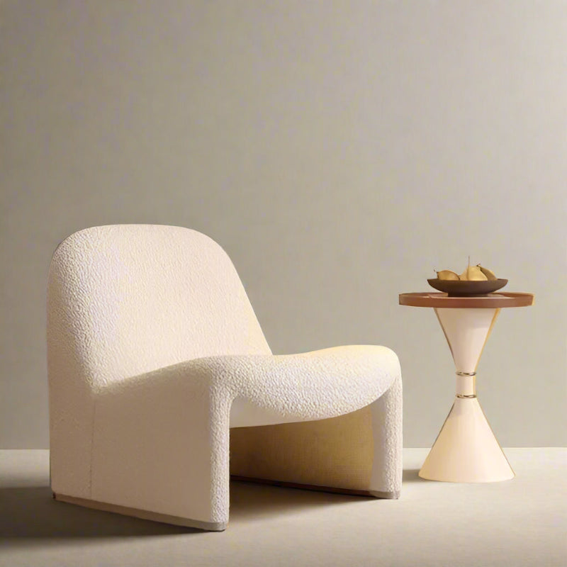 Add a sense of refined style and comfort to your space with the Contemporary Lounge Chair – Elegant and Cosy. Featuring gently curved lines and a soft, textured fabric, this chair strikes the perfect balance between modern sophistication and inviting relaxation.
Whether you’re relaxing in the living room, creating a snug reading nook in the bedroom, or introducing a designer accent to your office, this versatile lounge chair complements any setting.
