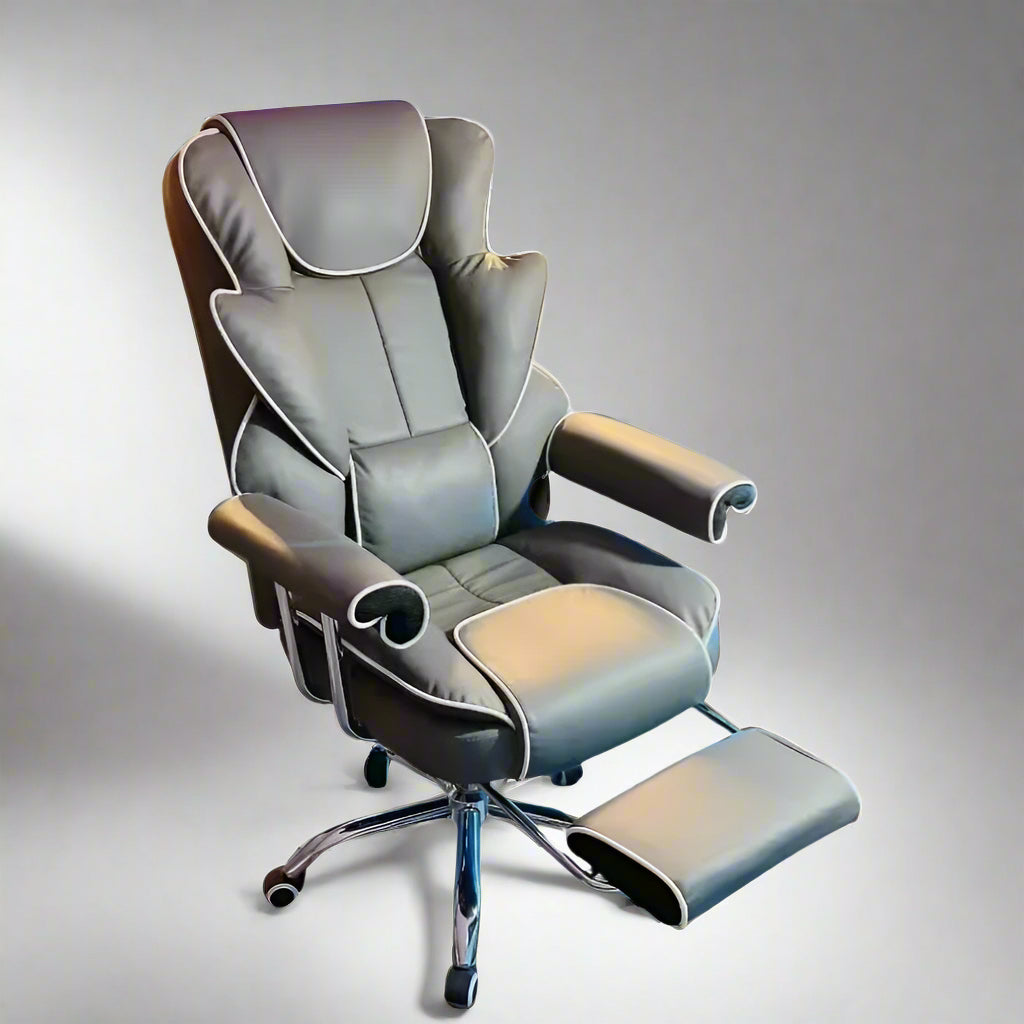 Gaming Chair – Ergonomic Recliner with Adjustable Footrest